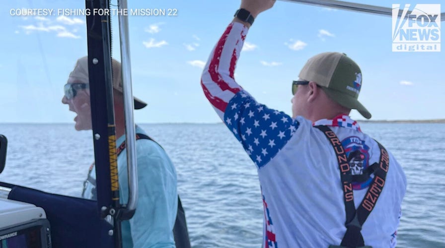 Nonprofit organization offers fishing trips to 'heal' veterans: 'Sick of' suicide rate