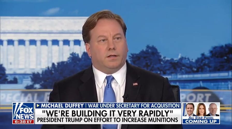 Dept of War under secretary insists US has enough weapons to defeat any threat