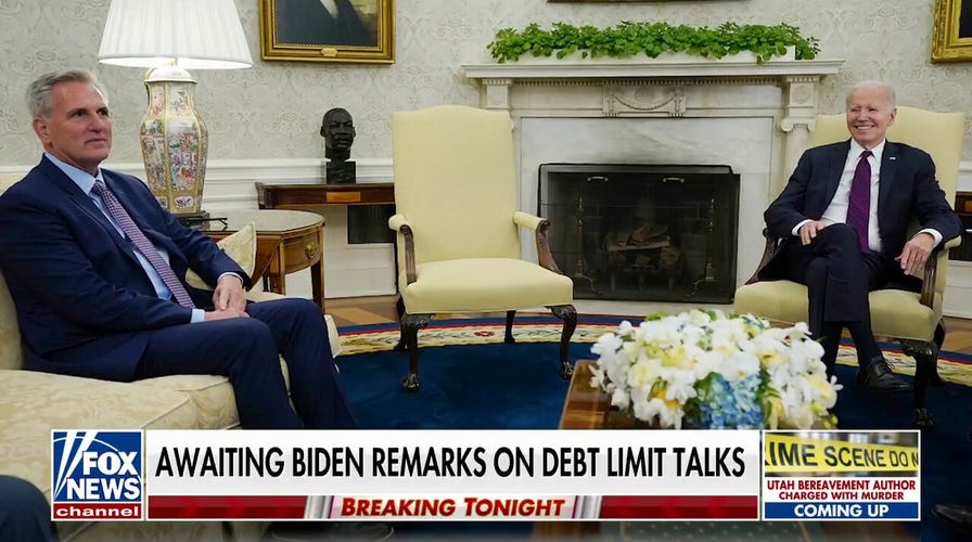 Biden meets with McCarthy as debt ceiling standoff continues