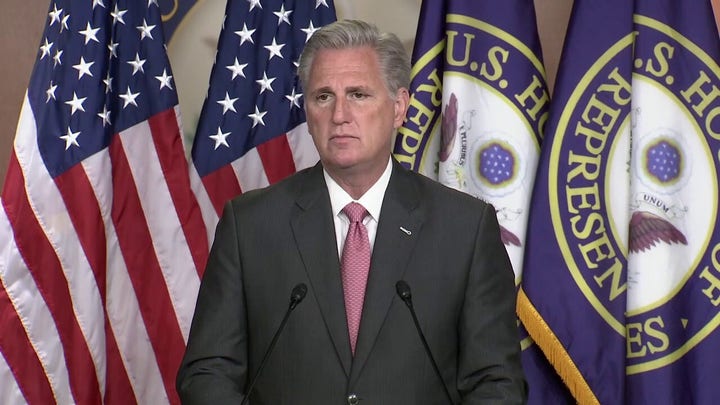 McCarthy says 2020 election 'was a mandate against socialism'
