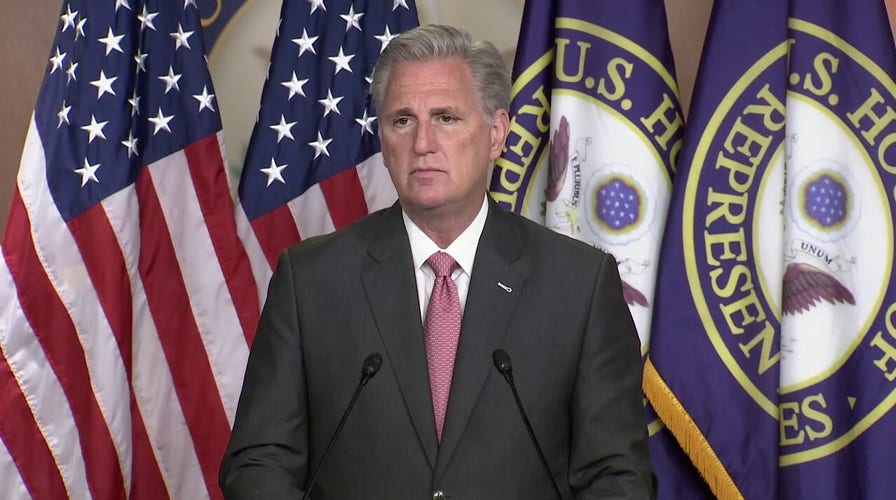 McCarthy says 2020 election 'was a mandate against socialism'
