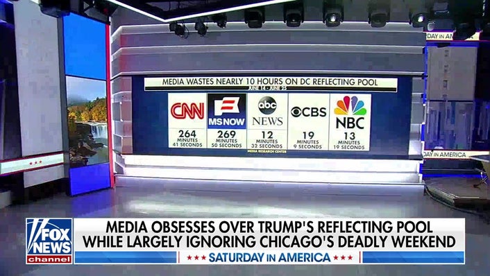 Media ignores Chicago's deadly weekend, focuses on Trump's Reflecting Pool drama