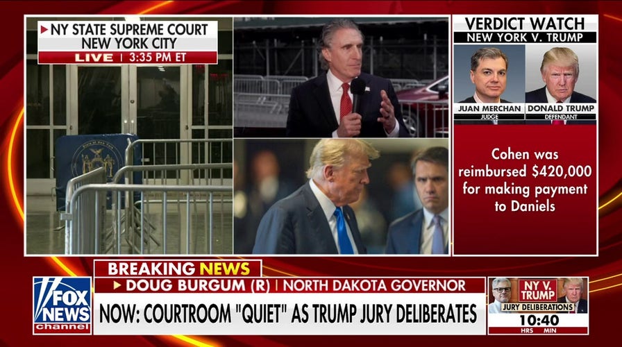  Trump hasn't gotten a fair trial: Doug Burgum