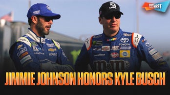 Jimmie Johnson honors NASCAR icon Kyle Busch, his legacy, greatest memory on and off the track | First Things First