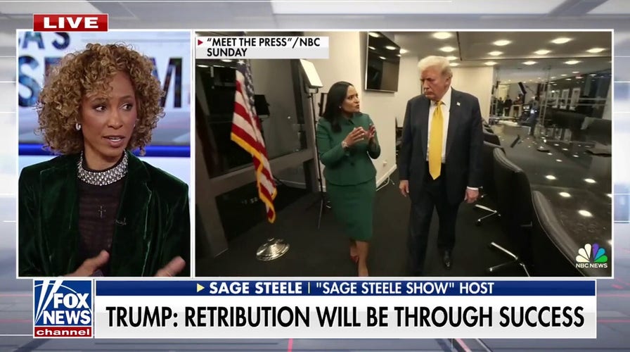 Sage Steele touts 'softened' Trump after dismissing political retribution concerns