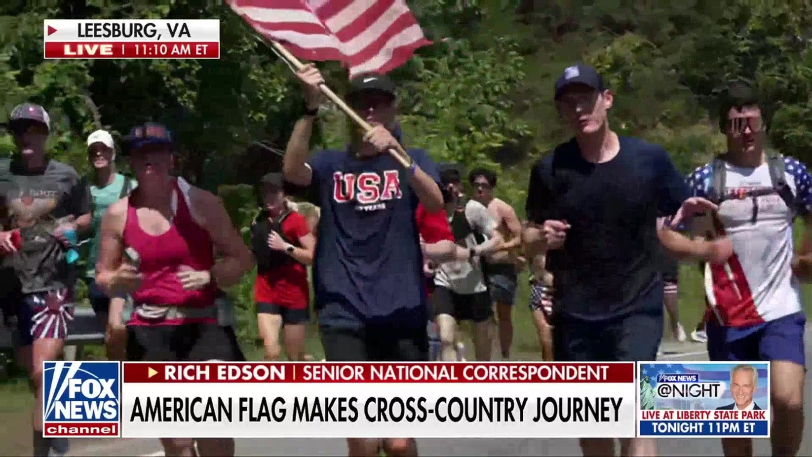 Fox News joins Relay for America's cross-country journey celebrating America