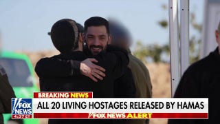First images emerge of hostages being released from Hamas captivity