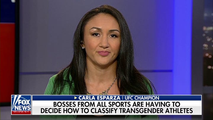 UFC champion Carla Esparza: 'I don't think they should have trans athletes in female sports'