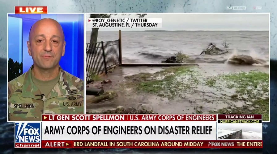 Army Corps of Engineers working round-the-clock in Florida