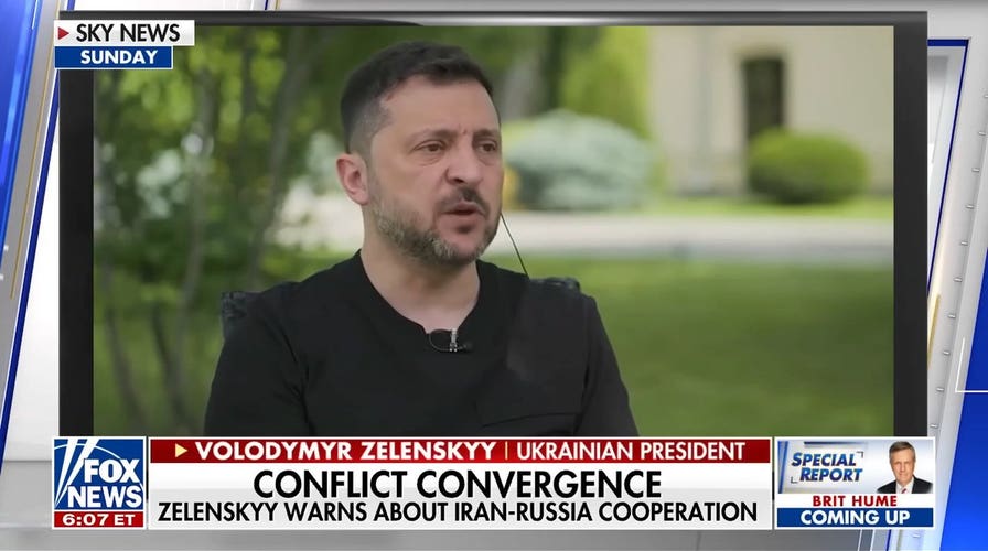 Zelenskyy pledges to bring evidence of Russia assisting Iran to White House