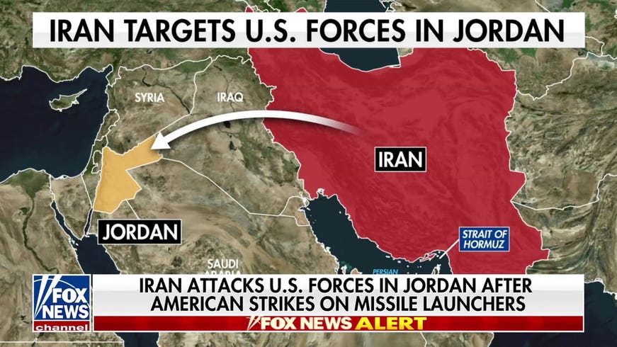 IRGC claims combined missile, drone attacks on two US air bases in Jordan