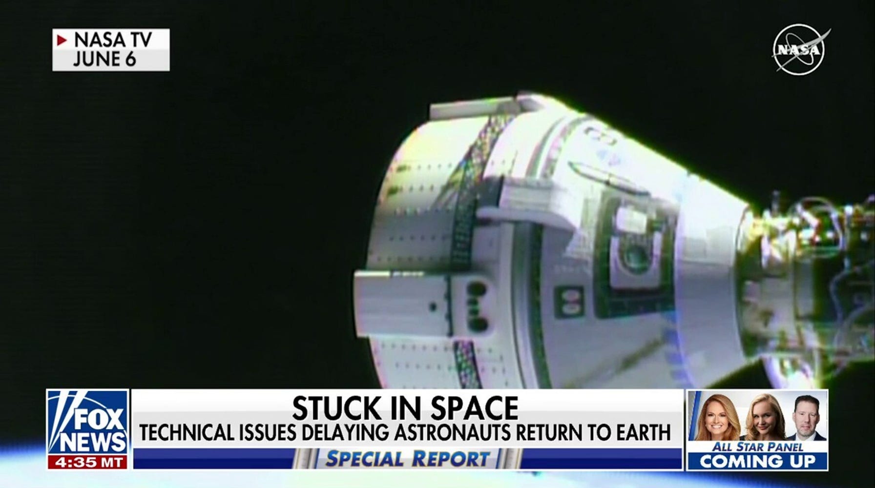 Boeing's Starliner Glitch Delays Astronauts' Return to Earth