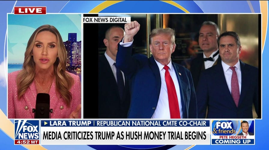 Lara Trump rips 'deranged' media for criticism of Trump: 'Disconnected' from voters 