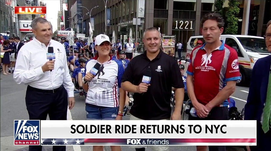Soldier Ride returns to New York City after pandemic