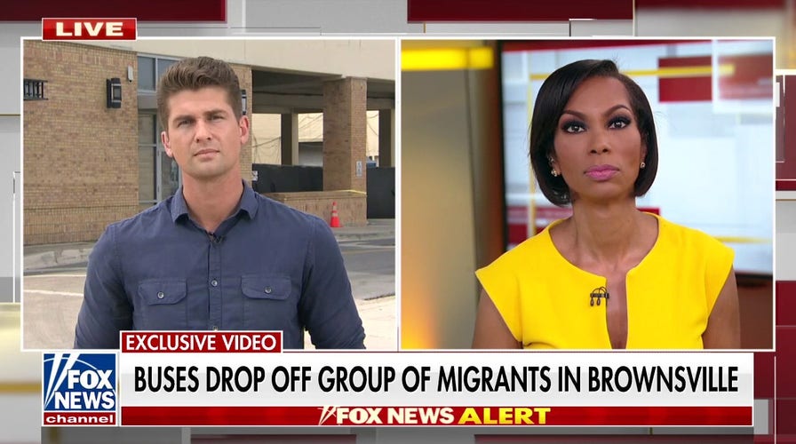 Exclusive: Packed buses drop migrants off in Texas