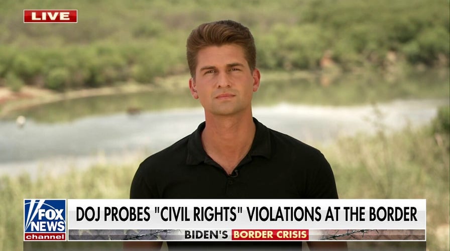 Migrants seen crossing through private property in summer heat: 'They're pouring across every day'