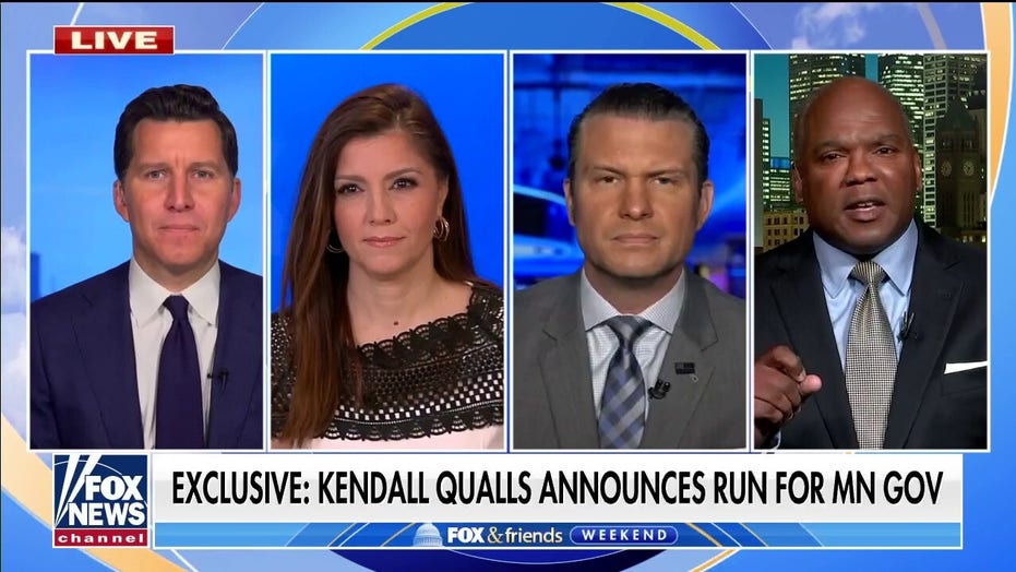 Kendall Qualls announces bid for Minnesota governor on GOP ticket in 'Fox & Friends Weekend' exclusive