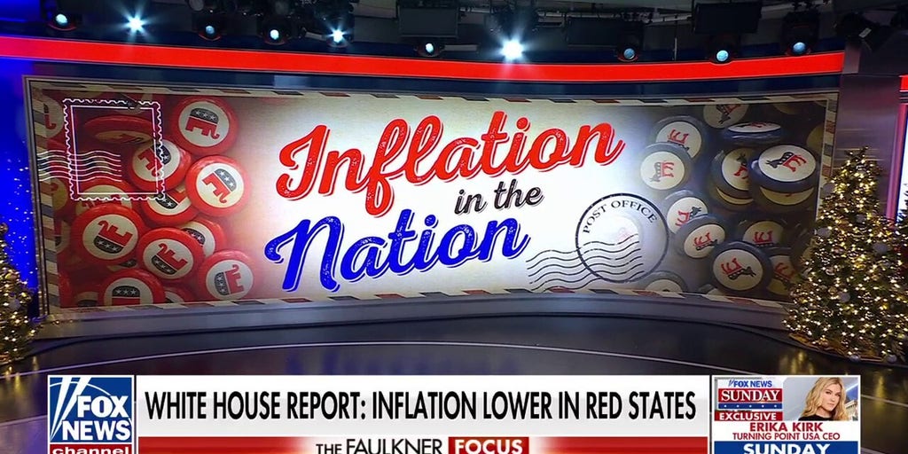 White House reports inflation is lower in red states