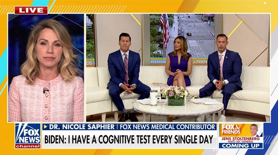 President Biden has age and other ‘risk factors’ for cognitive decline: Dr. Nicole Saphier
