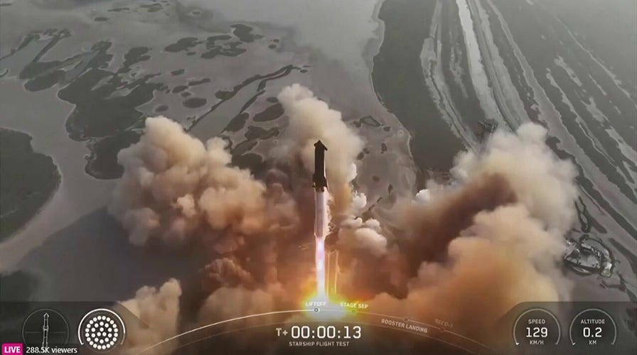 SpaceX Starship tumbles out of control on reentry during 9th launch