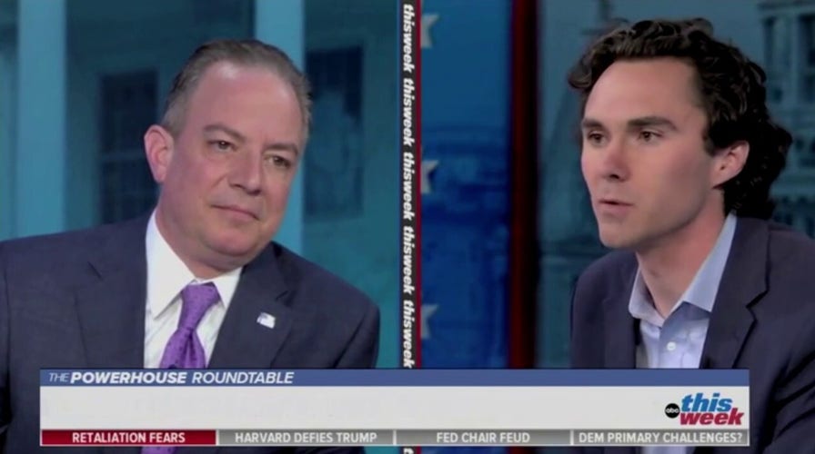 David Hogg and Reince Priebus clash over Trump deportation policies