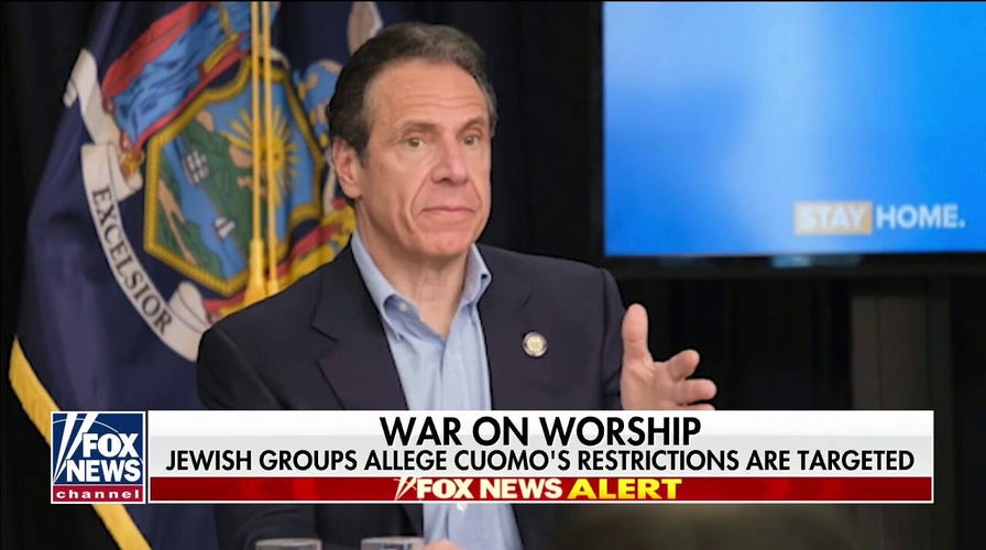 Orthodox Jewish groups claim Cuomo's COVID-19 restrictions are 'blatantly anti-Semitic'