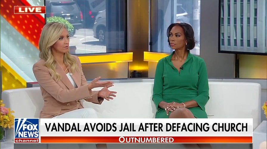 Biden's DOJ recommends no jail time for suspected church vandal