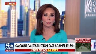 Judge Jeanine: There will be no Trump trial in Georgia before the 2024 election - Fox News