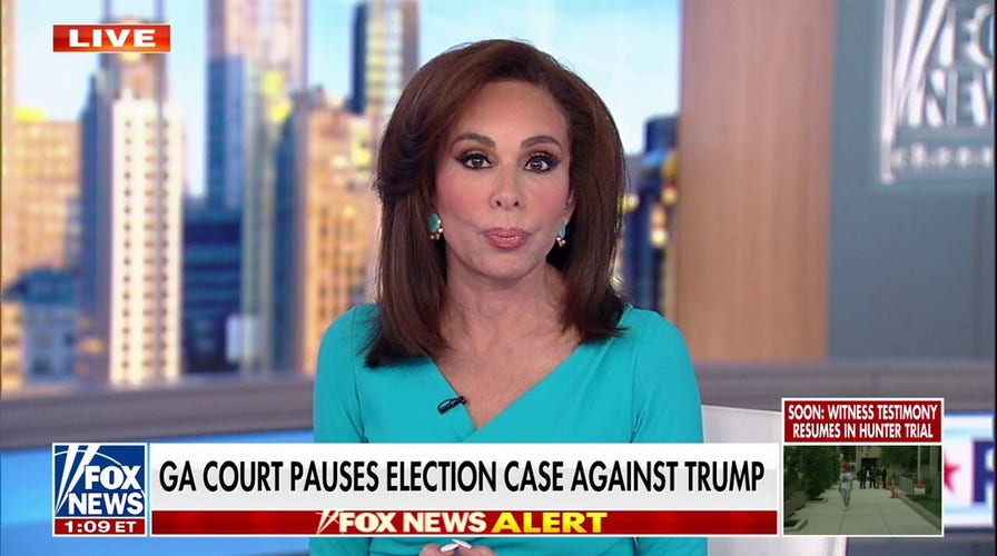 Judge Jeanine: There will be no Trump trial in Georgia before the 2024 election