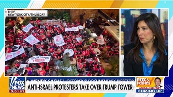 Protesters flood Trump Tower to demand release of Mahmoud Khalil