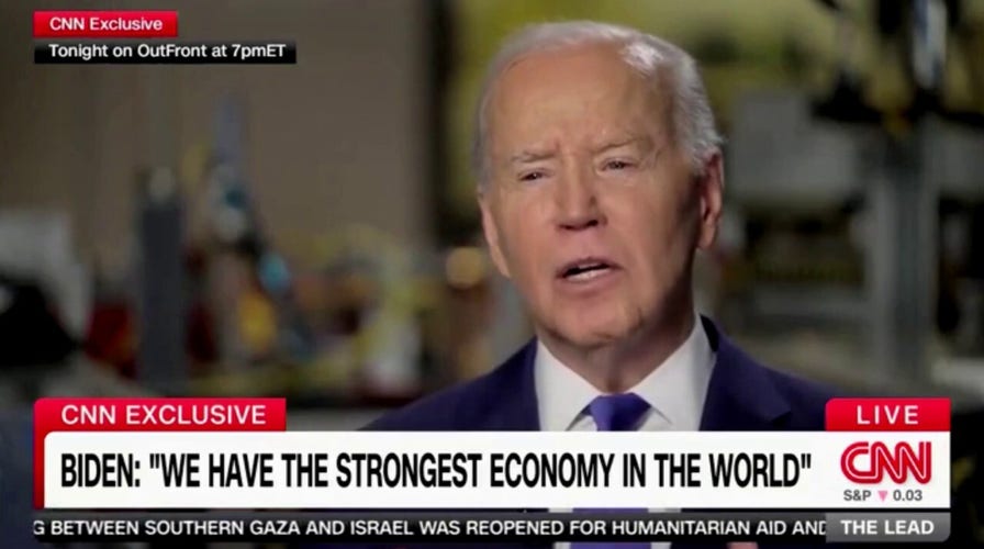 Biden insists no president has been as good as him at creating jobs and bringing down inflation