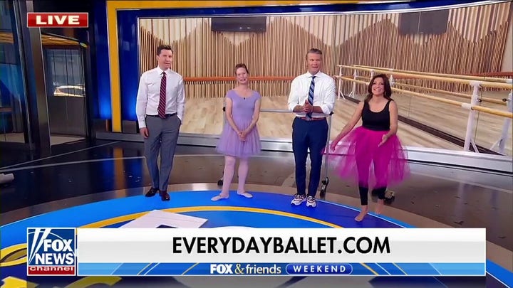 'Fox & Friends Weekend' gets a ballet lesson