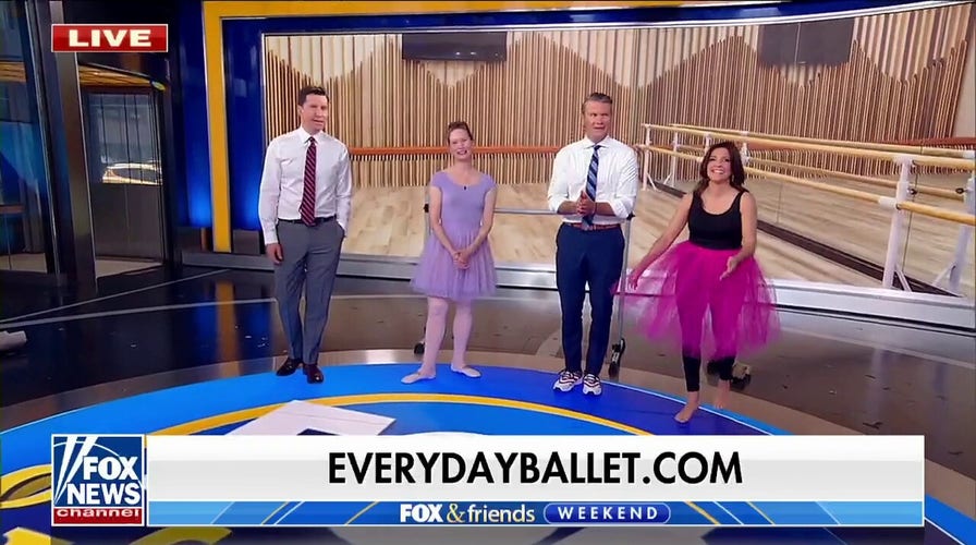 'Fox & Friends Weekend' gets a ballet lesson