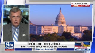 Shutdown is a parallel situation to 2013 Obamacare standoff, Brit Hume says