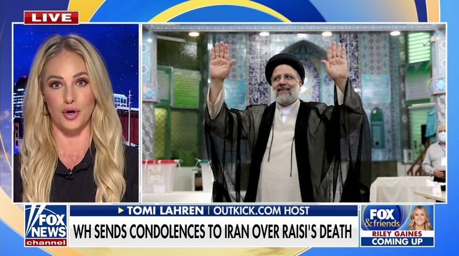 Tomi Lahren rips Biden admin for 'placating to Iran' after sending condolences for Raisi's death