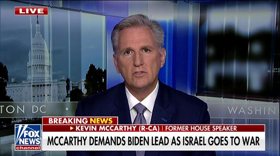 Kevin McCarthy: US must provide Israel with weapons