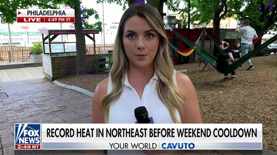 Record heat runs through Northeast