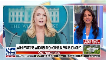 White House unveils new policy for reporters using gender pronouns