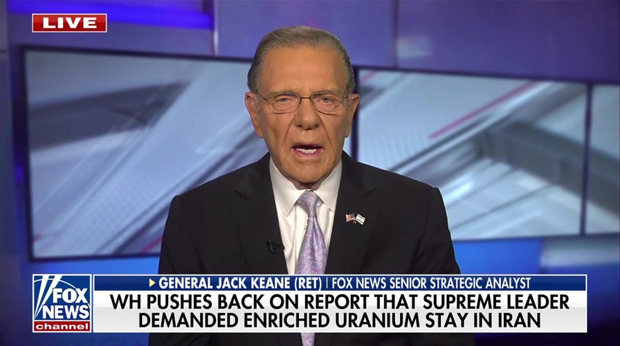 General Jack Keane highlights proposed Iran deal as a 'lifeline' to regime