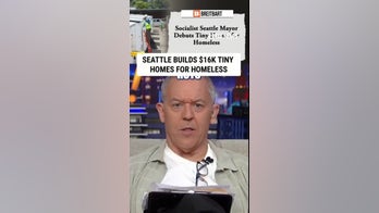 'HUTS FOR HOMELESS': Gutfeld reacts to Seattle's tiny homes