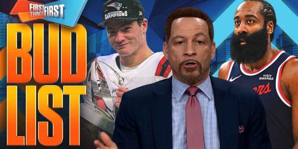 All eyes are on Drake Maye and Sam Darnold in Super Bowl LX, James Harden in Cleveland 👀 | First Things First