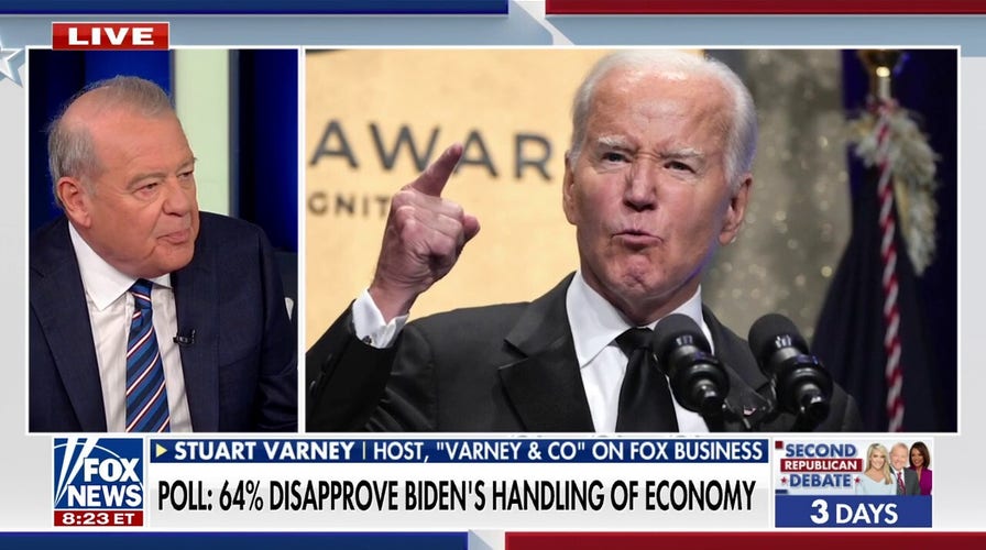 Age, inflation are Biden's two main problems: Stuart Varney