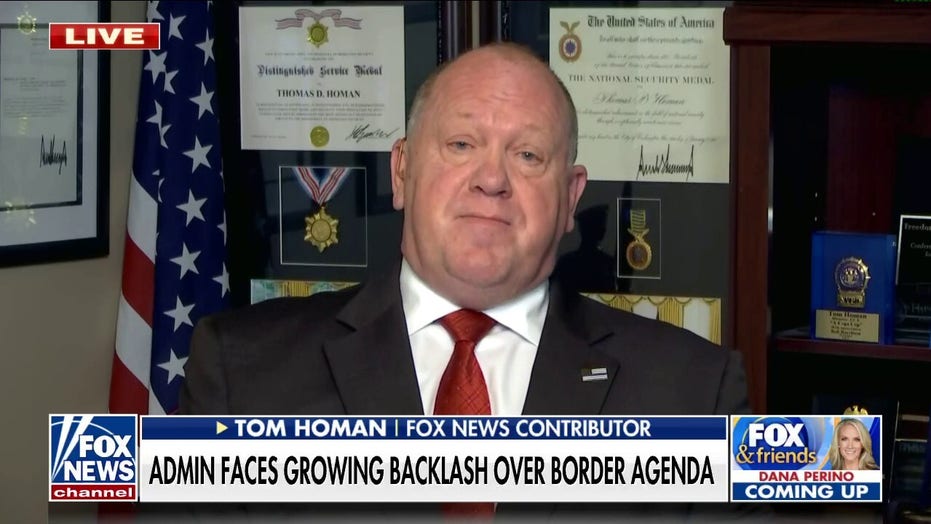 Tom Homan hammers Biden admin’s border, immigration policies: ‘Forcing ICE agents to violate the law’