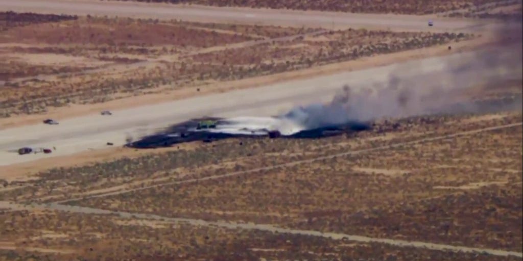 Air Force B-52 Stratofortress crashes at Edwards Air Force Base