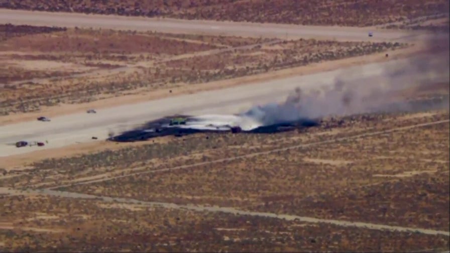 Air Force B-52 Stratofortress crashes at Edwards Air Force Base