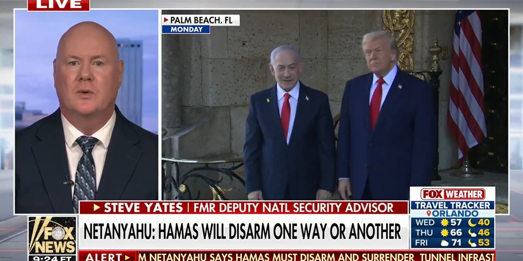 Trump, Netanyahu present united front against Hamas, Iran