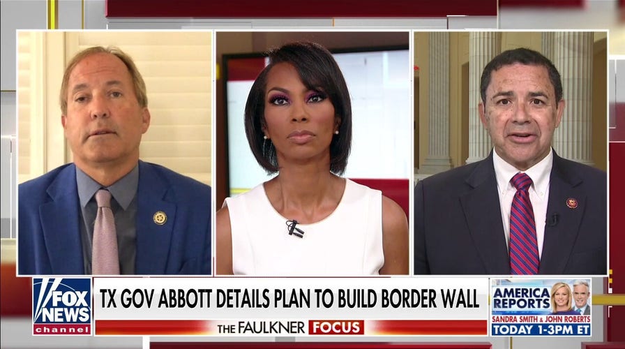 Border wall needs to be built when federal government is doing nothing: Paxton