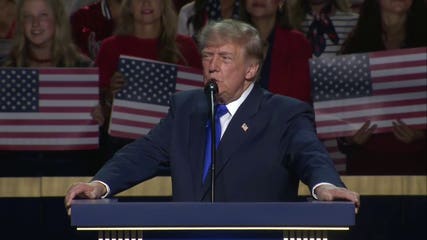 Trump delivers keynote speech to conclude Day 1 of Republican midterm convention I Live Updates