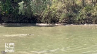  Fisherman is visited by lurking crocodiles along 'infamous' river crossing in Australia - Fox News