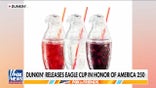 Dunkin's eagle cup soars into stores for America 250